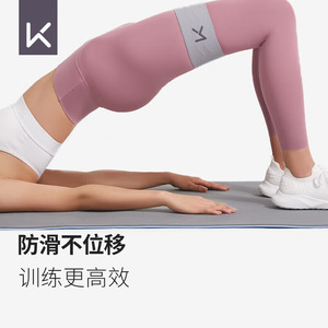 Bande de Résistance Élastique Antidérapante Keep Knitted pour Muscler les Fessiers, 120 Lbs, pour Fitness et Yoga, Unisexe, Rose Pêche, Tailles S M L - Product Image 2