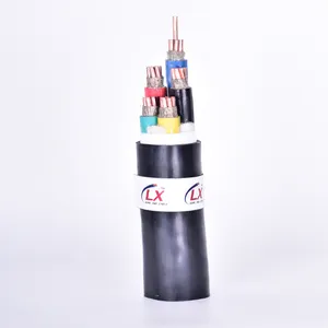 OEM Factory Black Electric For 132kv High Voltage Underground Power Cable V22