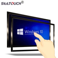 Prix d'usine 32 ''37'' 43 ''46'' 47 ''49'' Cadre tactile infrarouge Cadre tactile IR Multi Touch Superpositions tactiles pour moniteur et TV