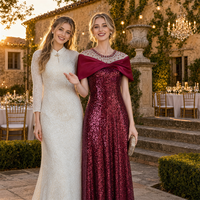 Robe de cocktail bordeaux à sequins, col orné de cristaux, en satin, épaules dénudées, longueur ras du sol, robe de soirée perlée, vente en gros personnalisée