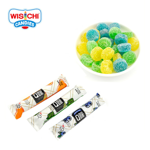Kostenlose probe box verpackt gelee gummies candy gesunde fruchtigen geschmack gummiartige bonbons großhandel - Product Image 1