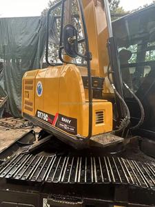 Excavateur chinois utilisé Sany 75c Sy60c 7 tonnes mini excavatrice Sany Digger machine d'occasion avec prix bon marché Sany sy75 sy60 sy55 - Product Image 5