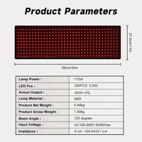 Dispositif de thérapie par photobiomodulation LED 660nm 850nm infrarouge et lumière rouge pour la récupération équine, pour chien, chat, cheval, canin, feline