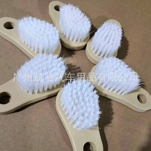 Brosse de lavage auto Guangzhou Kailing à poils doux, manche jaune, outil de nettoyage intérieur pour cuir - Product Image 5