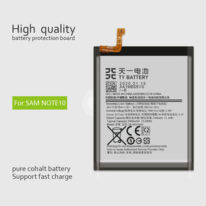 Batterie de remplacement pour Samsung Galaxy Note X / Note 10, 3500mAh, 3.85V, batterie de téléphone portable <span class=keywords><strong>EB</strong></span>-<span class=keywords><strong>BN970ABU</strong></span> en stock - Product Image 5