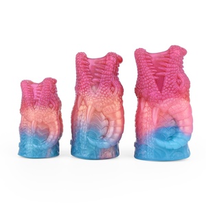 Anillo para Pene con Extensor de Glándulas Flexible de Unicornio, Anillo para Retrasar la Eyaculación, Funda de Silicona, Juguetes Sexuales para Adultos para Hombres - Product Image 3