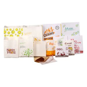 Sacs en papier pour nuggets de poulet à emporter, qualité alimentaire, vente en gros, sacs à pain à emporter, personnalisés avec votre logo - Product Image 6