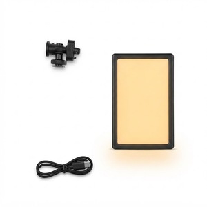 Kit d'éclairage LED portable bicolore 12W SL116 pour photographie et vlogging, lampe flash LED rechargeable SL116 - Product Image 2