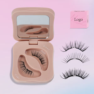 Juego de Pestañas Magnéticas Reutilizables Hechas a Mano de Alta Calidad, Estilo Natural, Curvatura CC, Sin Necesidad de Pegamento - Product Image 5