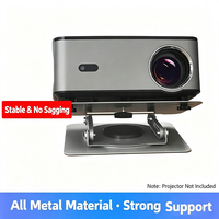 Support de projecteur en alliage d'aluminium, support de projection multifonctionnel rotatif pliable et portable pour table et plafond.