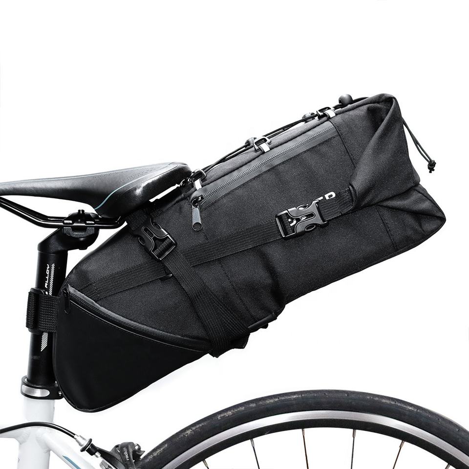2019 Top Seller Cycling Reflective Waterproof Rear Bike Bag 10l Bicycle Tail Bag