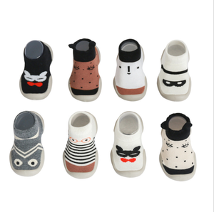 Logotipo personalizado niño 3D Animal antideslizante caminar suela de goma agarre bebé zapato <span class=keywords><strong>Calcetines</strong></span> - Product Image 4