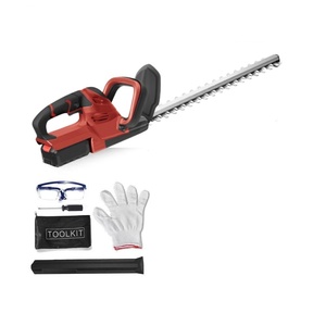 Taille-haie électrique sans fil de haute qualité à batterie lithium, type ciseaux doubles, longueur 50 cm, puissant - Product Image 6