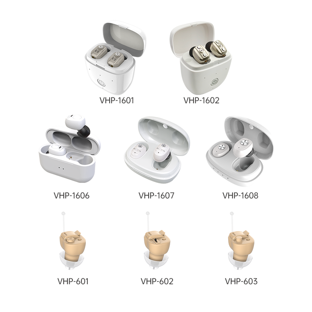 VOHOM Chinese ITE In-The-Ear Hearing Aids with Noise Reduction & Eco-Friendly Design-OEM/ODM Supported