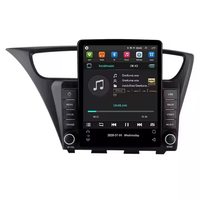 Autoradio Android 13 avec écran partagé IPS DSP pour Honda Civic 2012-2015 8+128G Autoradio Audio Vidéo BT Stéréo GPS Navigateur