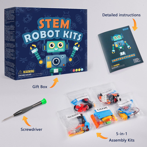 ของเล่นวิทยาศาสตร์ STEM ชุดประกอบหุ่นยนต์ DIY สำหรับเด็กอายุ 6-14 ปี ของขวัญสำหรับเด็กผู้ชาย ของเล่นวิทยาศาสตร์และวิศวกรรม - Product Image 6