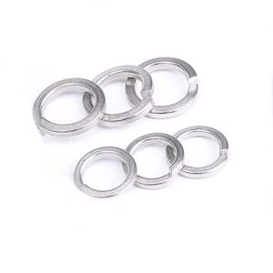 Rondelle Elastiche di Bloccaggio M3 M4 M5 M6 M8 M10 M12 M16 M18 DIN127 in Acciaio Inox per Industria Pesante con Finitura Passivata - Product Image 2