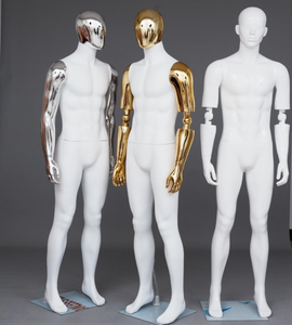 Mannequin <span class=keywords><strong>Homme</strong></span> <span class=keywords><strong>Musclé</strong></span> en Gros pour Magasin : Mannequin de Présentation Corps Entier Or, Argent, Noir pour Costumes et Vêtements de Sport - Product Image 6