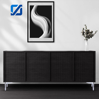 Patas Modernas para Muebles en Forma de T, de Acero Cromado Resistente, de Tres Puntas, para Dormitorio, Cocina y Comedor de Hotel