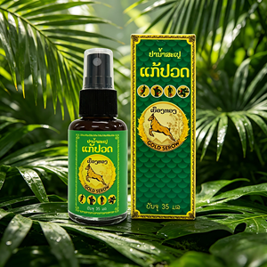 Spray analgésique Gold Serow, formule douce, sans irritation, spray apaisant pour les soins quotidiens du corps - Product Image 2