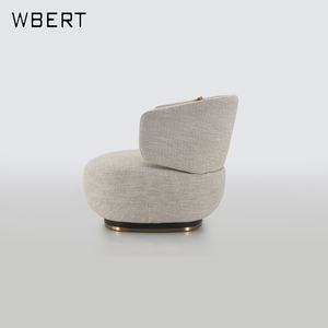 Wbert เก้าอี้โซฟาเดี่ยวแบบเรียบง่ายทันสมัย, เก้าอี้บีนแบ็กสำหรับเฟอร์นิเจอร์ในบ้านสำหรับห้องนั่งเล่นการต้อนรับและการเจรจาต่อรองขั้นสูง - Product Image 3