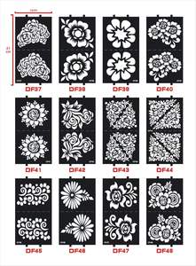 Afrique Offre Spéciale nouveau design pour tatouage main pied modèle Mehndi henné tatouage pochoir - Product Image 4