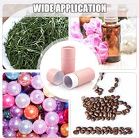 1 oz /30 ml Tube de carton de papier kraft vide rond en carton de papier kraft Boîte d'emballage pour bouteille d'huile de thé cadeau