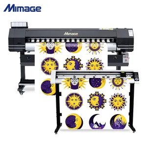 Mimage-impresora de sublimación de gran formato, 180cm, 1,8 m de ancho, pegatina de pancarta para exteriores, impresoras de inyección de tinta ecosolvente