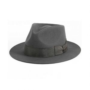 Chapeau Fedora Unisexe en Laine à Large Bord, Casquette Fedora en Feutre pour Homme, Chapeaux Rétro Élégants avec Ruban, Chapeaux Cloche Tendance - Product Image 6