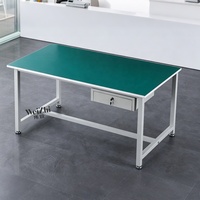 Banc de travail antistatique personnalisé Weizhi pour atelier, table de travail pour ligne d'assemblage, bancone da lavoro