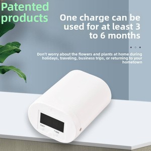 Kit <span class=keywords><strong>d</strong></span>'arrosage automatique numérique intelligent pour la gestion des plantes en pot de <span class=keywords><strong>jardin</strong></span> domestique et des plantes de balcon, alimentation USB, en plastique - Product Image 3