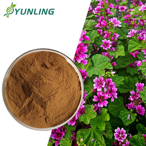 Rifornimento di fabbrica estratto di fiori di <span class=keywords><strong>Malva</strong></span> Sylvestris estratto di <span class=keywords><strong>Malva</strong></span> 80% acido galatturonico in polvere - Product Image 1