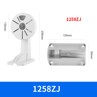 Soporte de pared de plástico versátil de precio más bajo de fábrica china para soporte de cámara domo de seguridad CCTV duradero