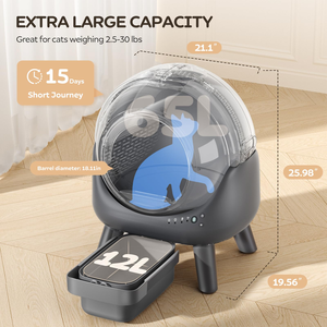 Wholesale 50L Safety Anti-Pinch <b>Cat</b> Smart Sensor Free Hands <b>Cat</b> Toilet Automatic Self Cleaning <b>Cat</b> <b>Litter</b> Box - Product Image 5