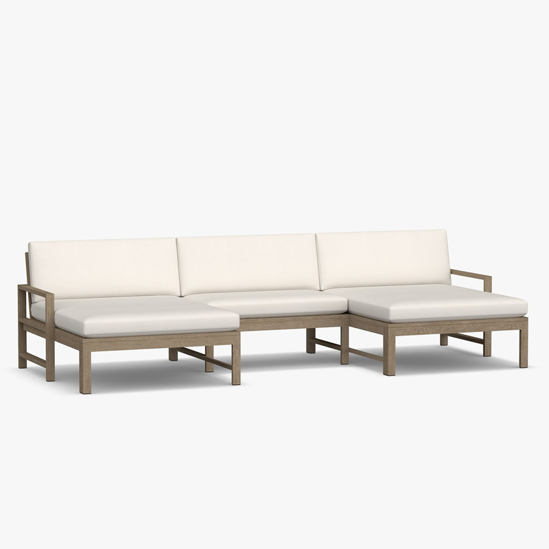 Modern Patio Furniture Outdoor Teak Outdoor Furniture Sectional Outdoor Sofa