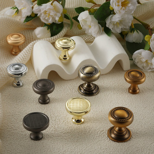 Nouvelles poignées et boutons de meubles en alliage de zinc de <span class=keywords><strong>style</strong></span> chinois, finition bronze <span class=keywords><strong>antique</strong></span> pour armoire, commode, tiroir, meubles de cuisine et meubles TV - Product Image 4