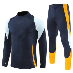 Conjunto Deportivo de Entrenamiento para <span class=keywords><strong>Hombre</strong></span> del <span class=keywords><strong>Madrid</strong></span>, Españ<span class=keywords><strong>a</strong></span>, con Chamarra de Manga Larga, Uniforme de Fútbol para Invierno, Último Modelo de Chándal - Product Image 6