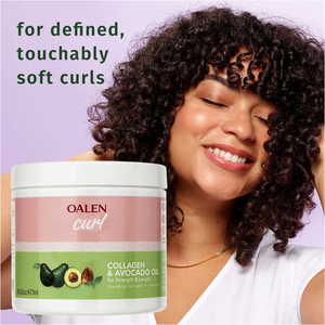 Gel Acondicionador Sin Enjuague Hidratante de Marca Blanca para Cabello Rizado 3 en 1: Desenredante, Control de Frizz y Gel Estilizador para el Cuidado del Cabello Rizado - Product Image 6