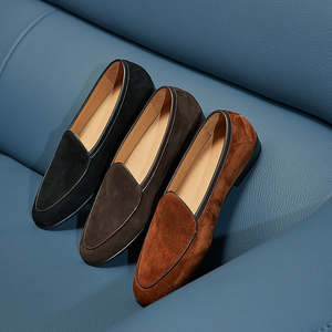 Chaussures Oxford en cuir classiques, formelles, pour affaires, à lacets, résistantes à l'usure, chaussures habillées - Product Image 3