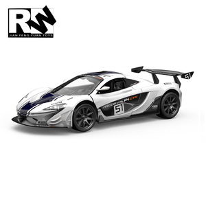 Juguetes autorizados de RW Toys Factory, coche de carreras Slide <span class=keywords><strong>F1</strong></span>, juguete de coche de Fórmula Uno de la serie McLaren P1 <span class=keywords><strong>GTR</strong></span>, de aleación fundida a presión a escala 1/32, para niños. - Product Image 4