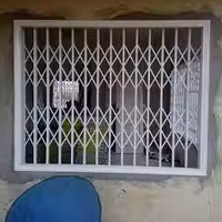 Grille de sécurité pour maison, rétractable, pliable, en aluminium, anti-dommages, anti-vol