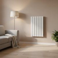 Radiateur mural plat blanc anthracite noir, petit système de chauffage domestique pour eau chaude, pièces décoratives de chauffage et climatisation