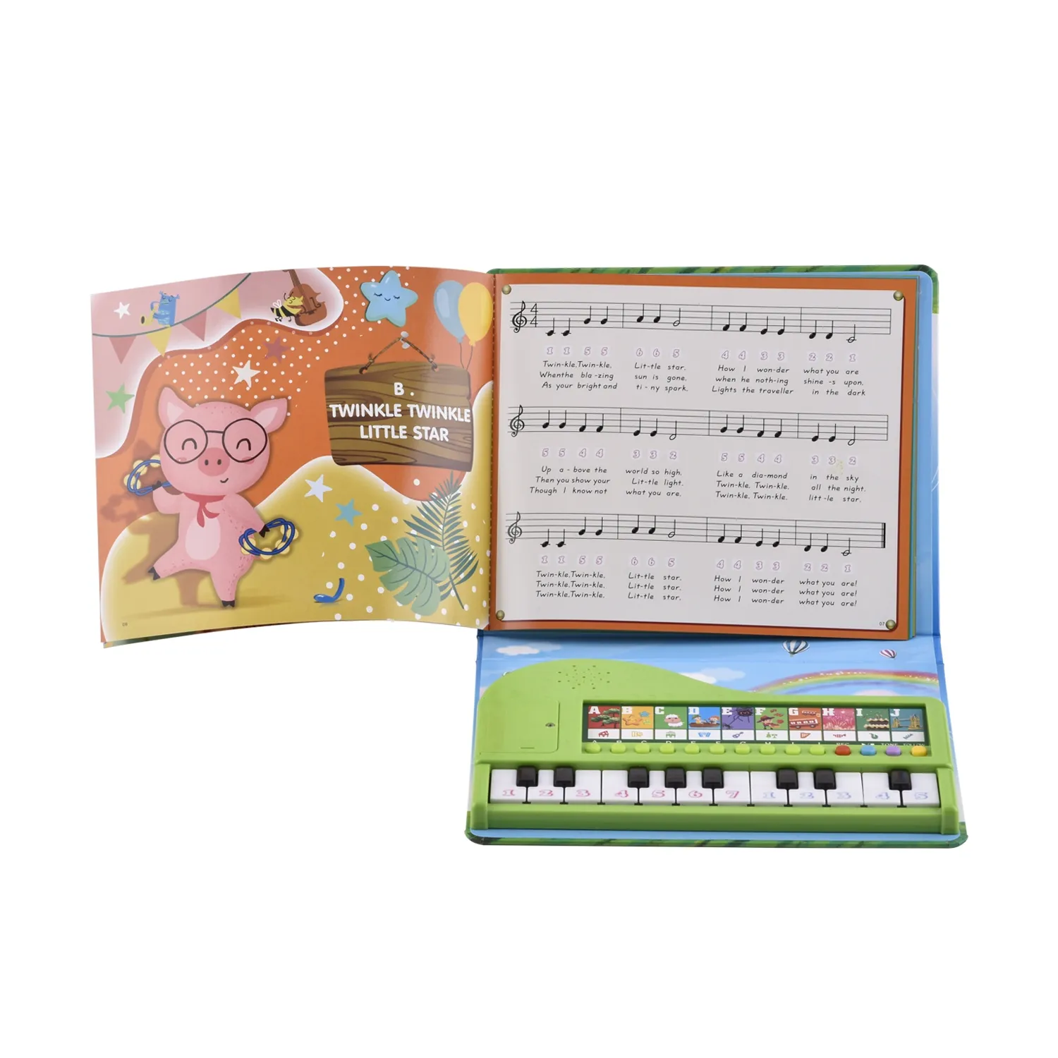BF-2021 vendita calda portatile 20 tasti pianoforte elettronico giocattolo strumento musicale bambino pianoforte musica tastiera organo elettronico