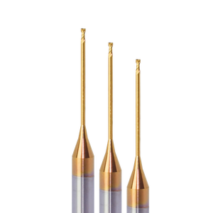 JR105 CNC <span class=keywords><strong>fraise</strong></span> 2F micro diamètre revêtement carbure plat <span class=keywords><strong>fraise</strong></span> en bout pour acier - Product Image 1