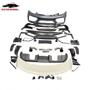 Kit carrosserie large pour Porsche Cayman 981, kit de carrosserie pour mise à niveau, kit de pare-chocs 718 GT4 PP, 718 pour Cayman 981 style GT4 - Product Image 5