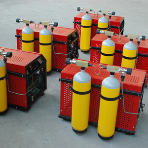 Compresor de aire portátil de alta presión Compresor de llenado de cilindro de gas eléctrico para SCBA y SCUBA - Product Image 5