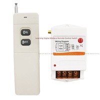 Alimentation électrique intelligente sans fil avec télécommande 12V 24V 36V 10A pour pompe à eau, camion et batterie de voiture