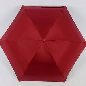 Wsy745 Custom Branded 5 Fold Portable Foldable Uv Protection Capsule Wholesale High Quality Mini Pocket <b>Umbrella</b> With Logo - Product Image 3