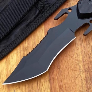 มีดพกพา Poseidon คุณภาพสูง ปรับแต่งได้ ผลิตจากเหล็กกล้าไร้สนิม พร้อมปลอกมีดยาง OEM พลาสติก และหนัง สำหรับอุตสาหกรรมและ EDC - Product Image 2