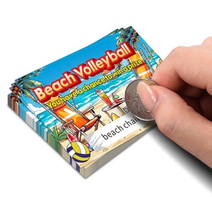 Mini Scratch Card Custom Win Prize Lucky Draws Matte Gloss Laminationdigital Printing - Product Image 1